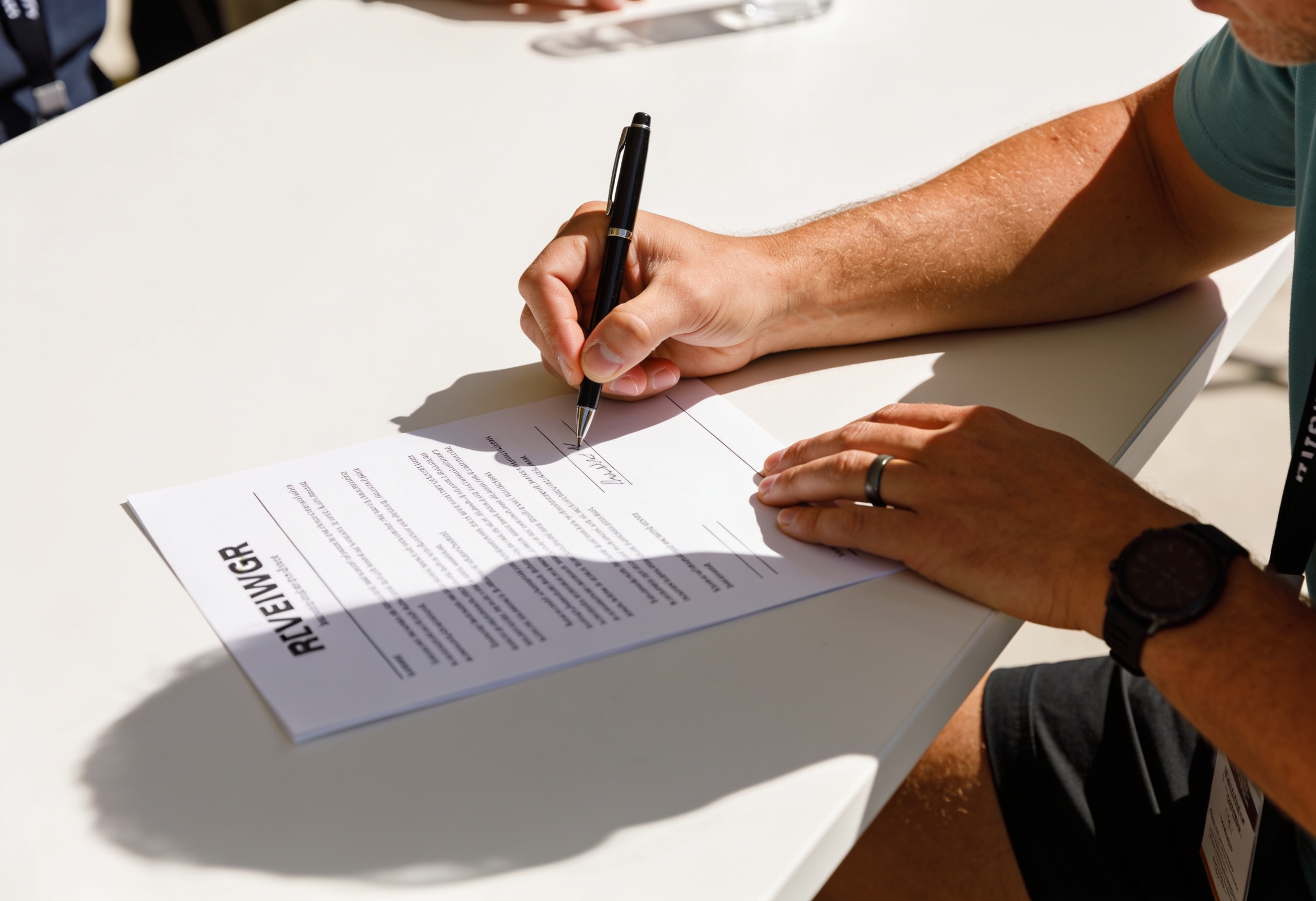 Event Participation Waiver Form