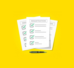 Event Registration Form template