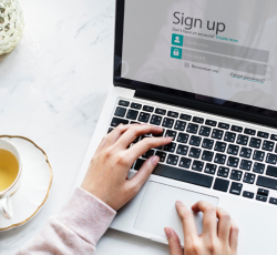 Registration Form template